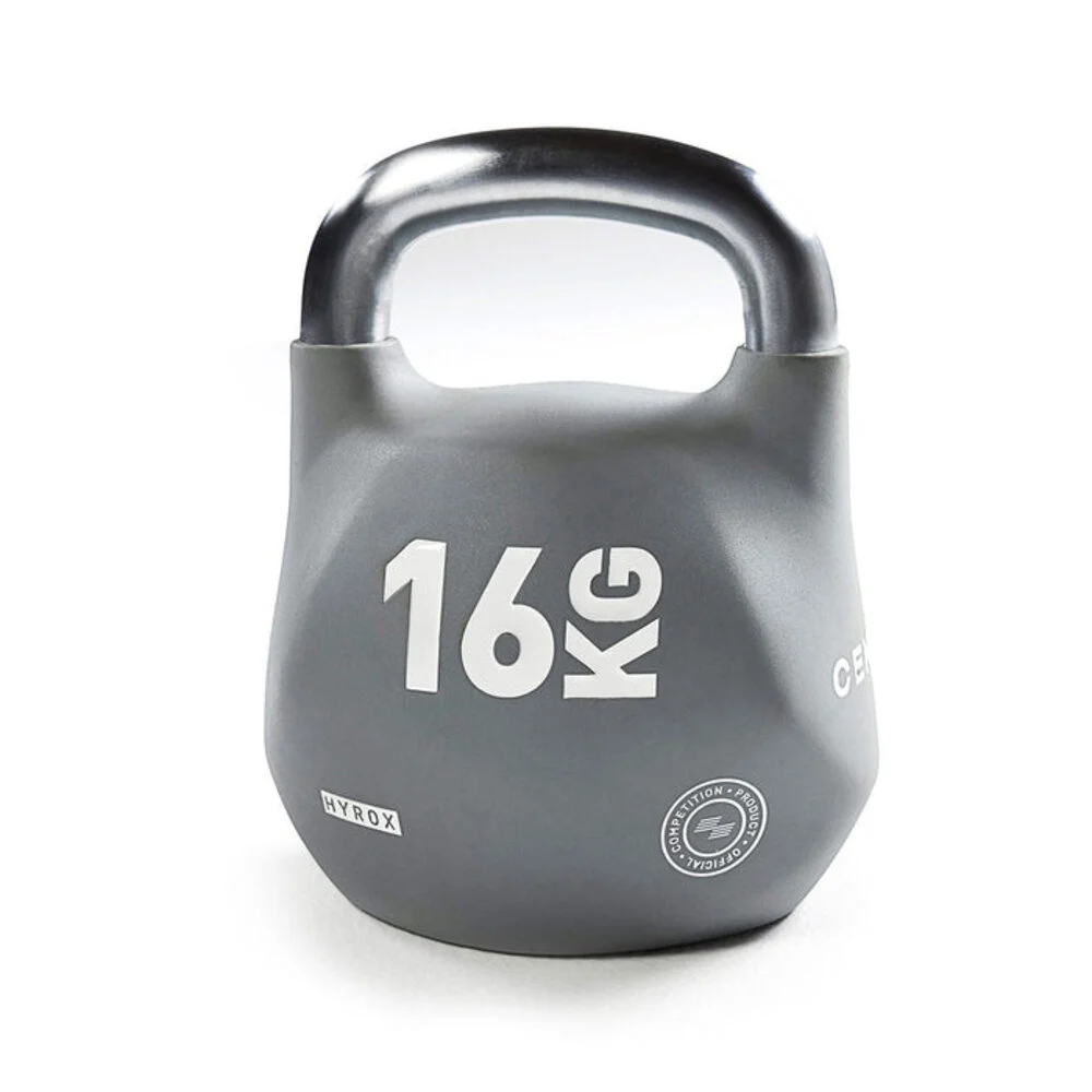 Kettlebell Octo 16kg Official Hyrox Competition – oficjalny kettlebell treningowy 8-Sided Design CENTR x HYROX