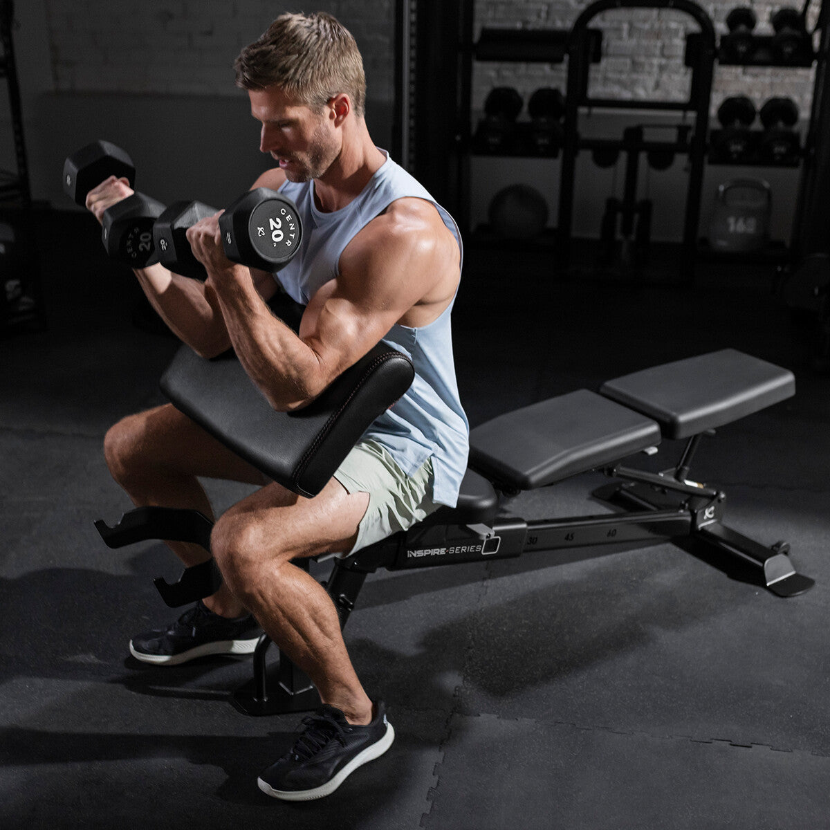 Inspire Fitness by Centr FID7.1 Ławka treningowa regulowana