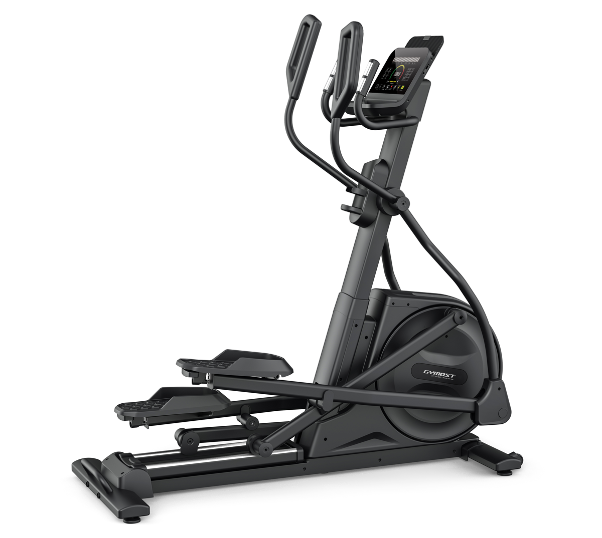 Orbitrek Magnetyczny z Regulacją Nachylenia E29 V1 Black LED Gymost (GYM-E29-V1-B))