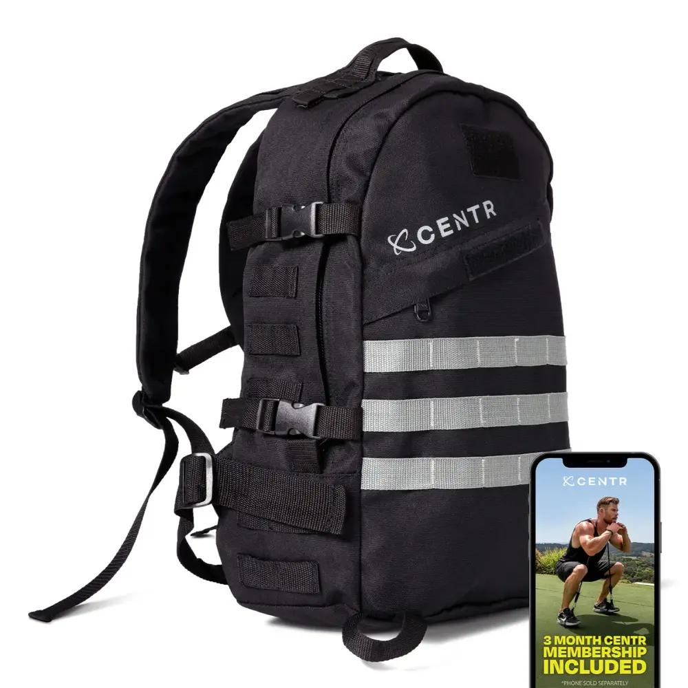 Plecak Treningowy Centr Rucksack z obciążeniem do 22,7 kg (obciążenie sprzedawane osobno) (CRUZK)