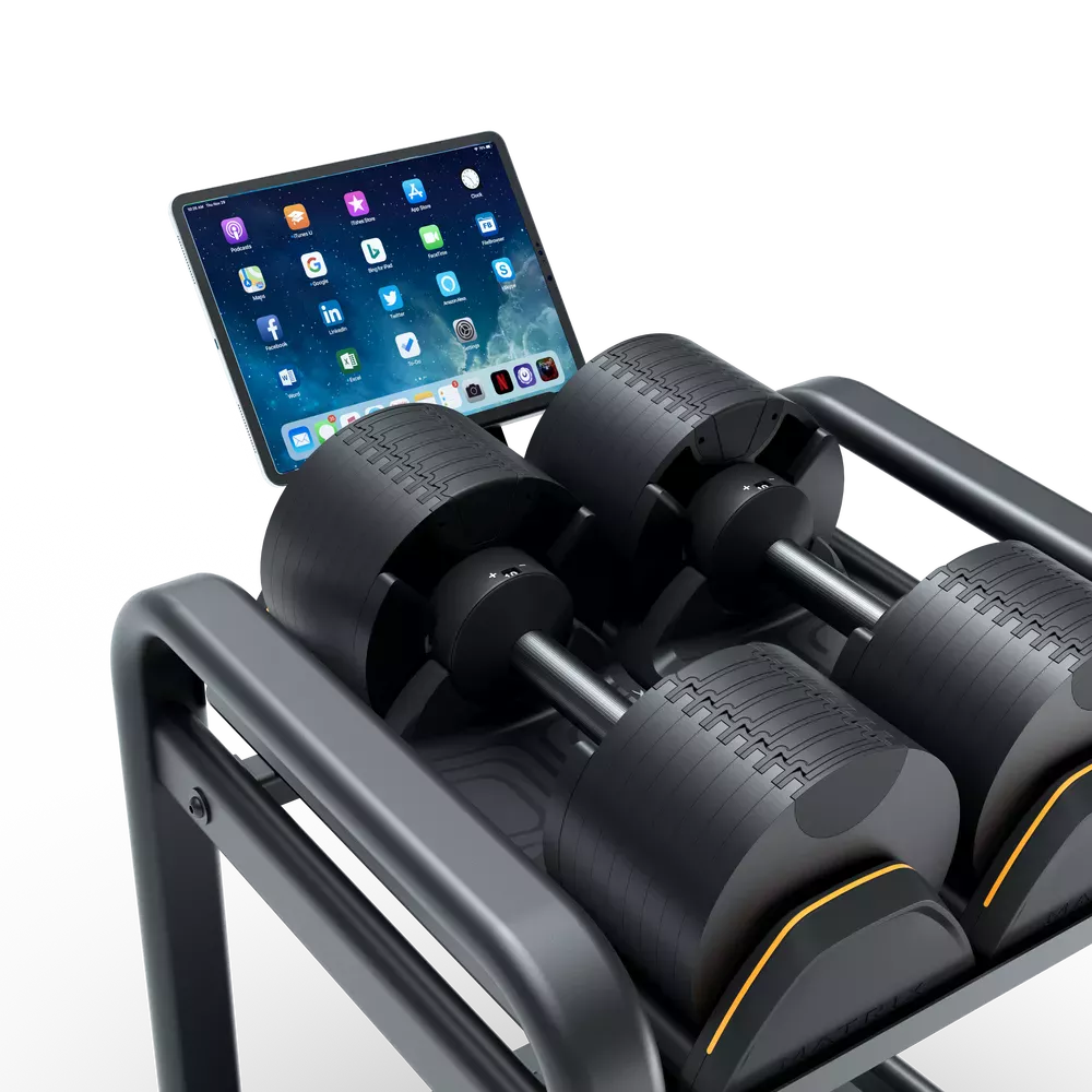 Stojak do hantli regulowanych MATRIX 20–32 kg