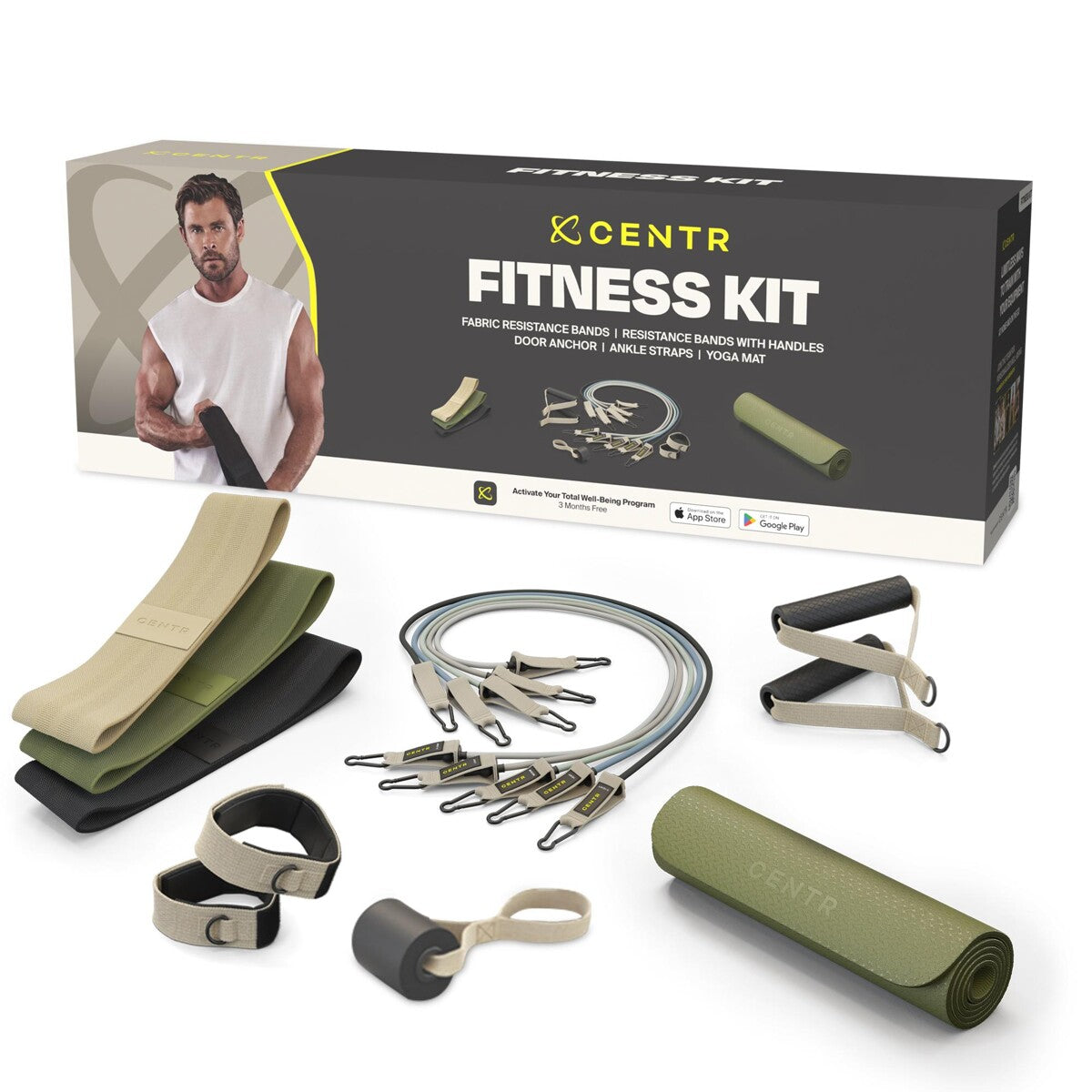 Centr Fitness Kit Zestaw do ćwiczeń (CFK)