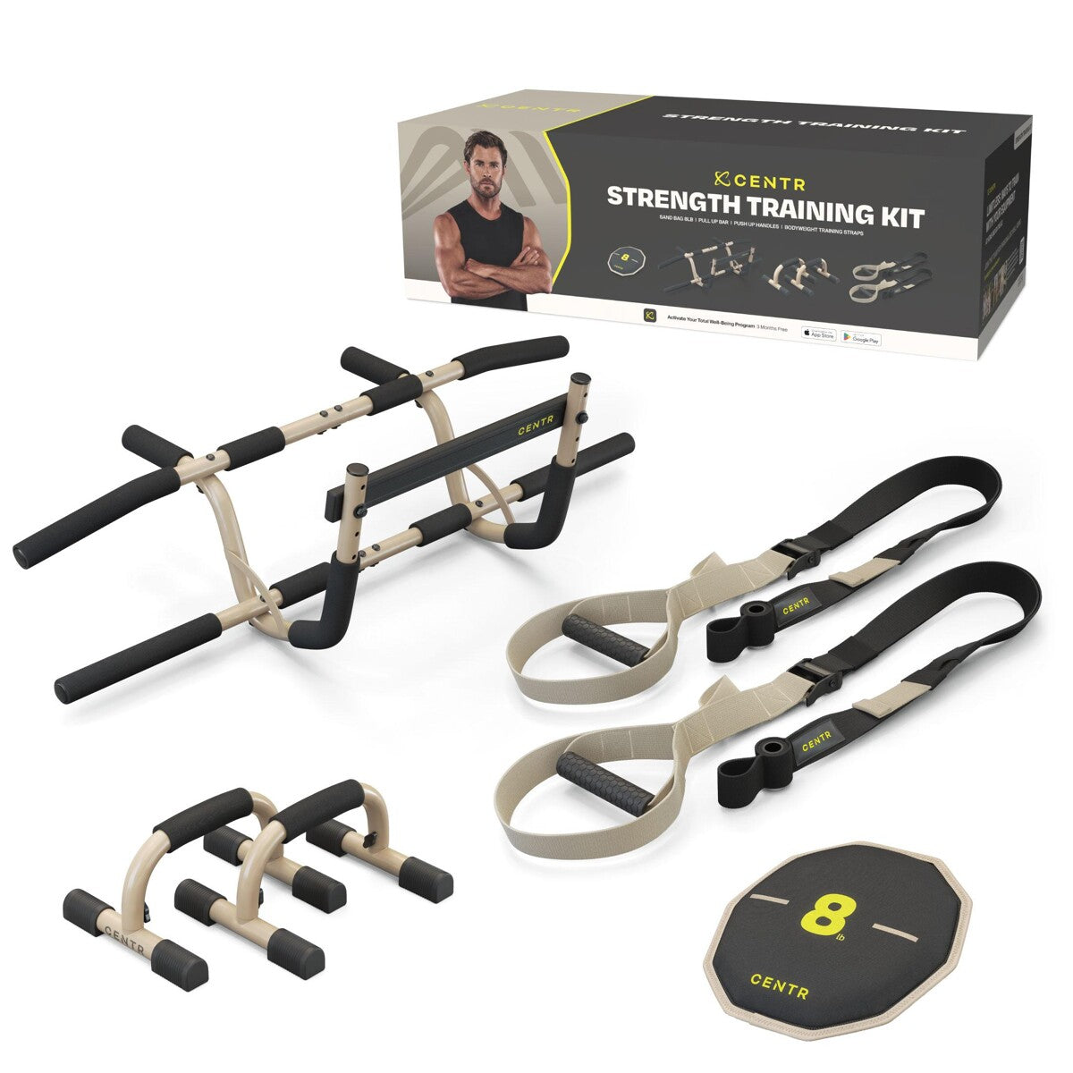 Centr Strength Training Kit Zestaw do ćwiczeń (CSTK)