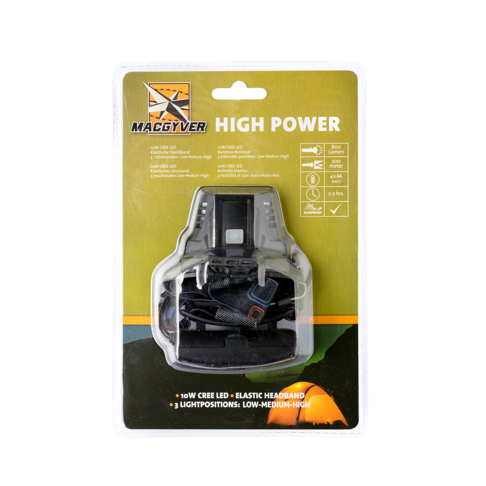 Čelovka Macgyver Powerful Expert 800LM 102274