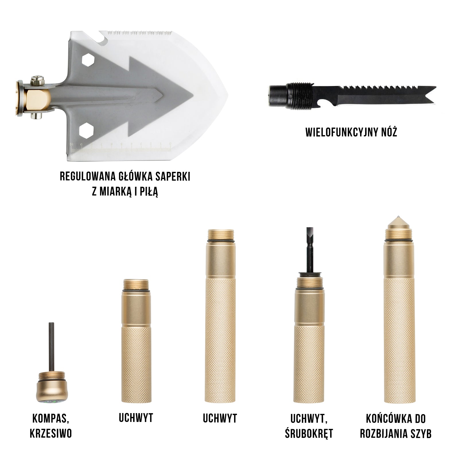 MACGYVER TACTICAL SAPER 14 V 1 MULTIFUNKČNÍ NÁSTROJ 102277