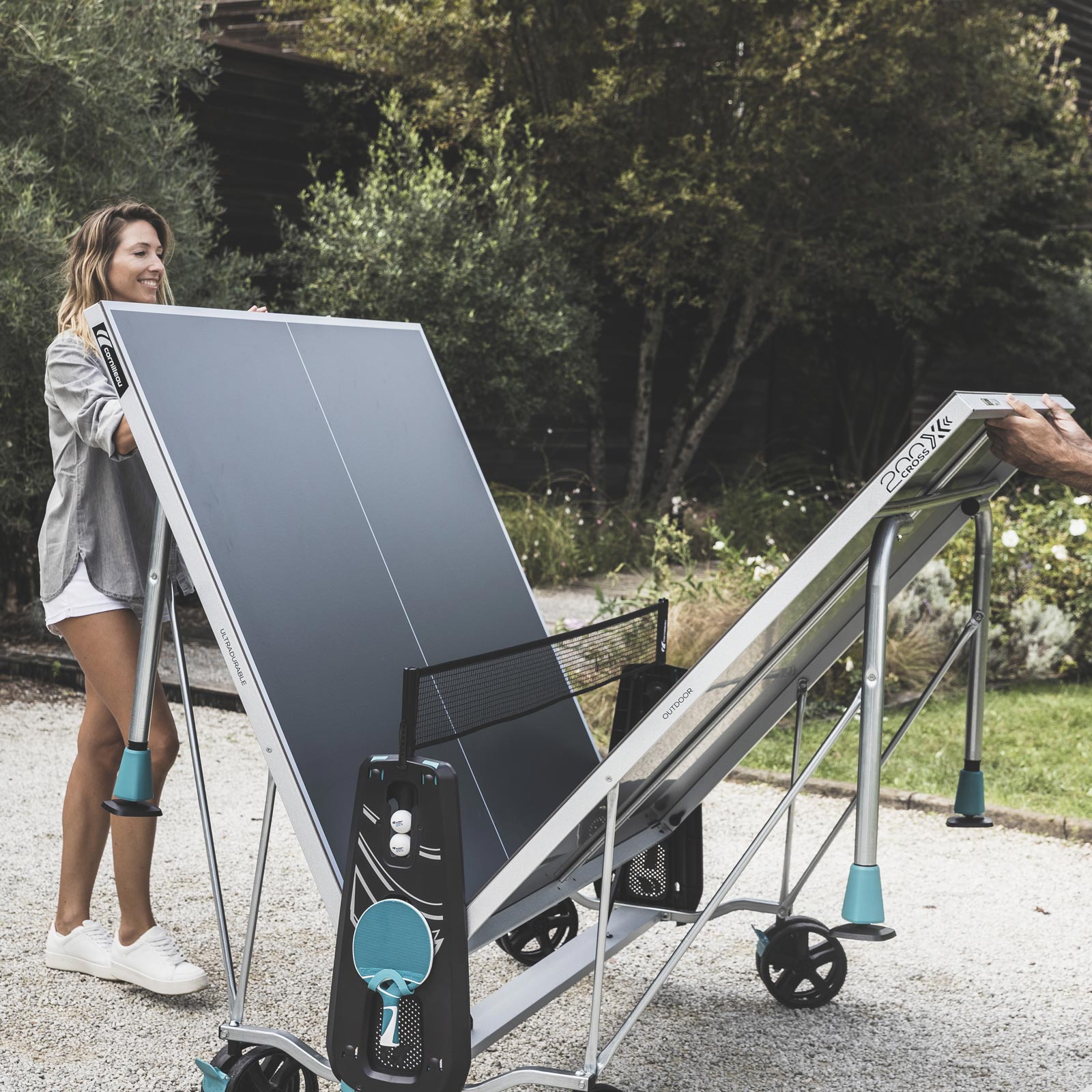 Cornilleau 200X Outdoor Szary