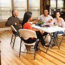 LIFETIME PÓŁKOMERCYJNE KRZESŁO SKŁADANE (BIAŁY GRANIT) 2810