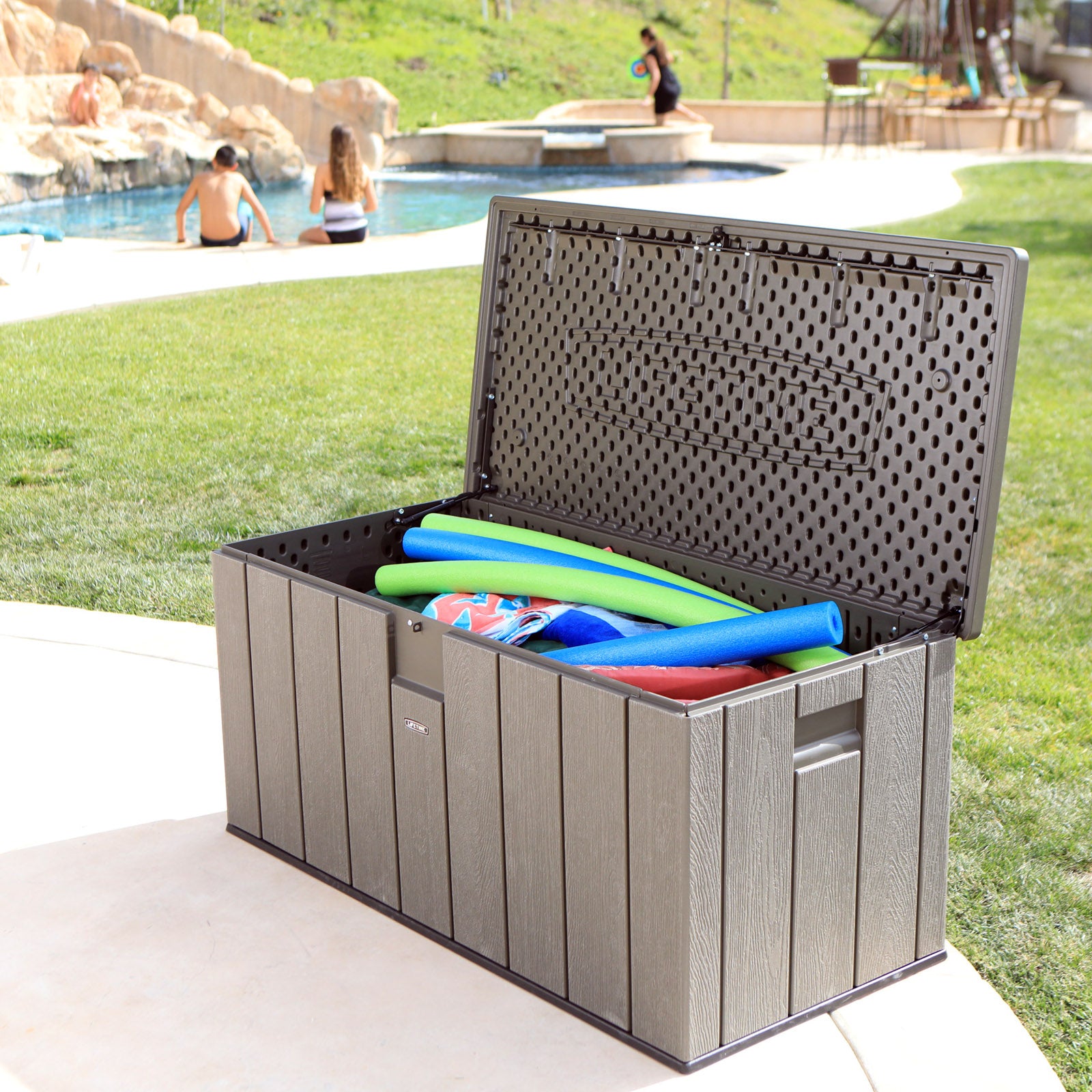 LIFETIME GARDEN BOX PREMIUM 567 L BROWN 60215