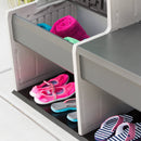 LIFETIME CLOTHING CABINET WITH BENCH 60226