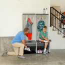 LIFETIME CLOTHING CABINET WITH BENCH 60226