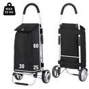 Skládací nákupní vozík Cruiser Classic Black Premium 604320