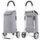 Skládací nákupní vozík Cruiser Classic Grey Premium 604360