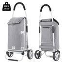 Skládací nákupní vozík Cruiser Classic Grey Premium 604360