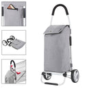 Skládací nákupní vozík Cruiser Classic Grey Premium 604360