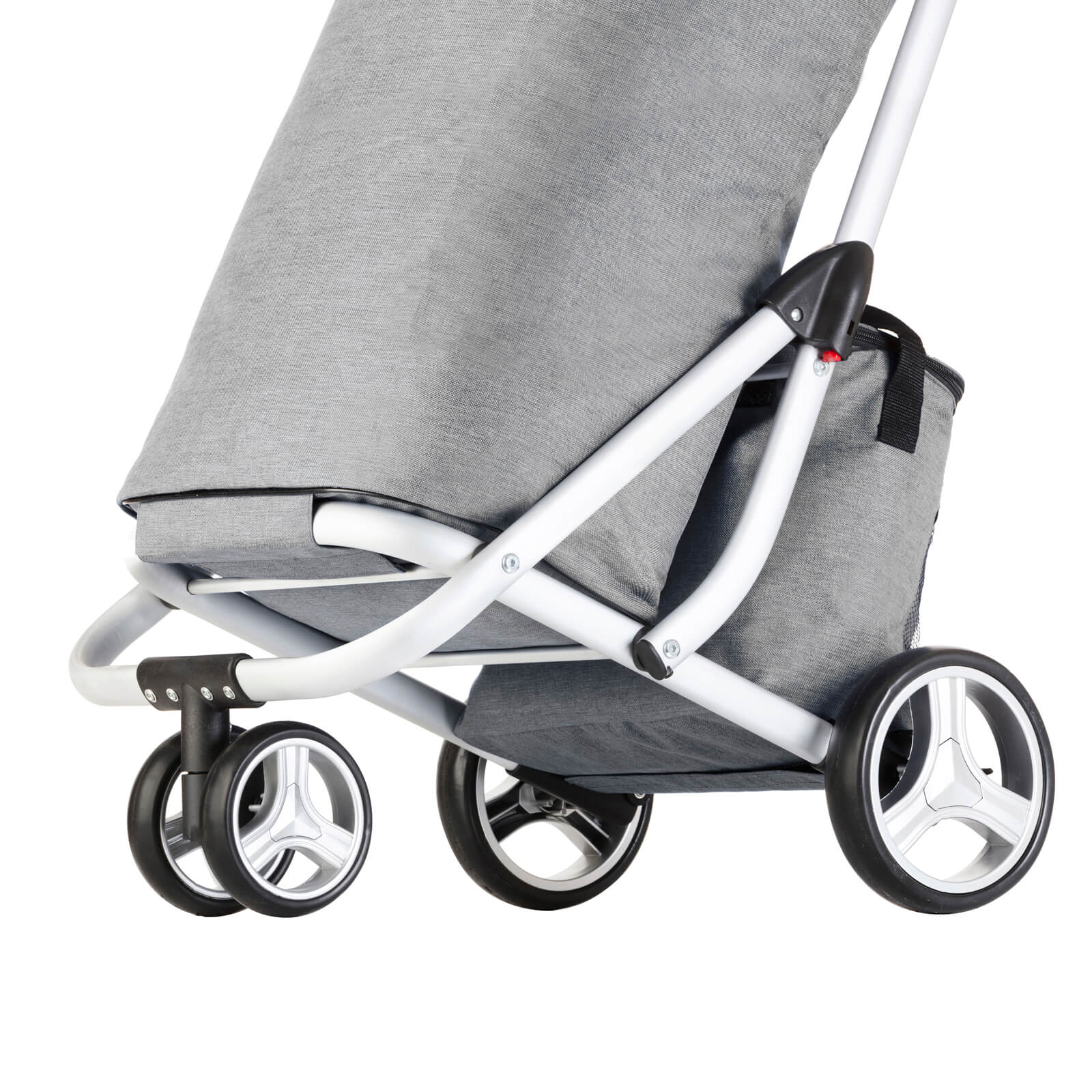 CRUISER THREE-WHEEL SHOPPING TROLLEY GREY 604362