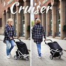 CRUISER WÓZEK ZAKUPOWY TRÓJKOŁOWY SZARY 604362