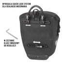 Sakwa rowerowa wodoodporna jednostronna 28 L Dutch Mountains