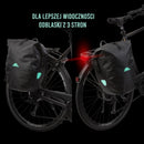 Sakwa rowerowa wodoodporna jednostronna 28 L Dutch Mountains