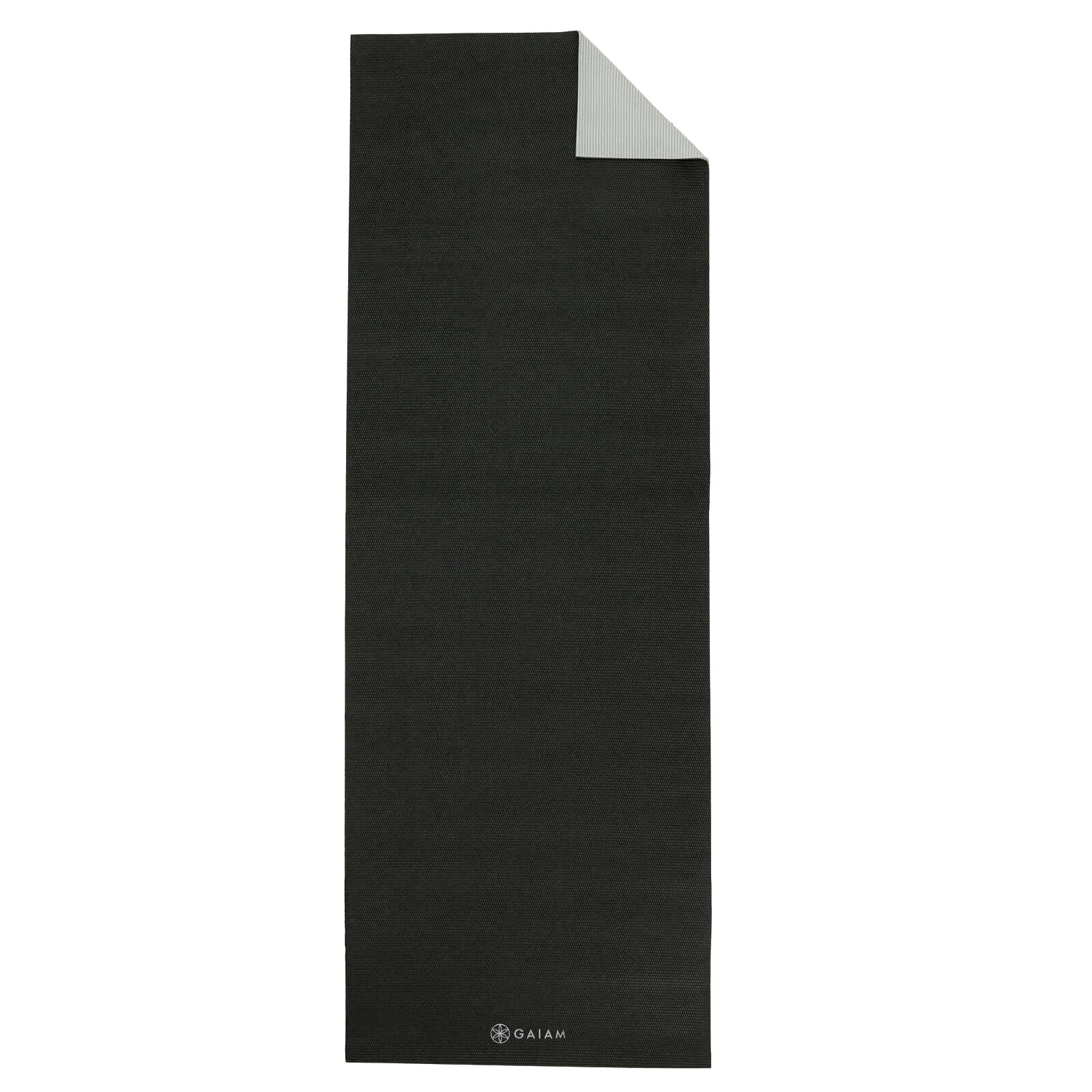 GAIAM DOUBLE-SIDED YOGA MAT GRANITE STORM 6 MM 61329