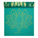 GAIAM OBOUSTRANNÁ JÓGOVÁ PODLOŽKA TYRKYSOVÁ LOTUS 6 MM 62344
