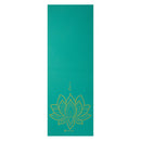 GAIAM OBOUSTRANNÁ JÓGOVÁ PODLOŽKA TYRKYSOVÁ LOTUS 6 MM 62344