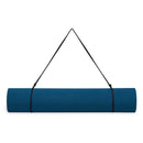 GAIAM ESSENTIALS YOGA MAT 6MM WITH STRAP NAVY 63314