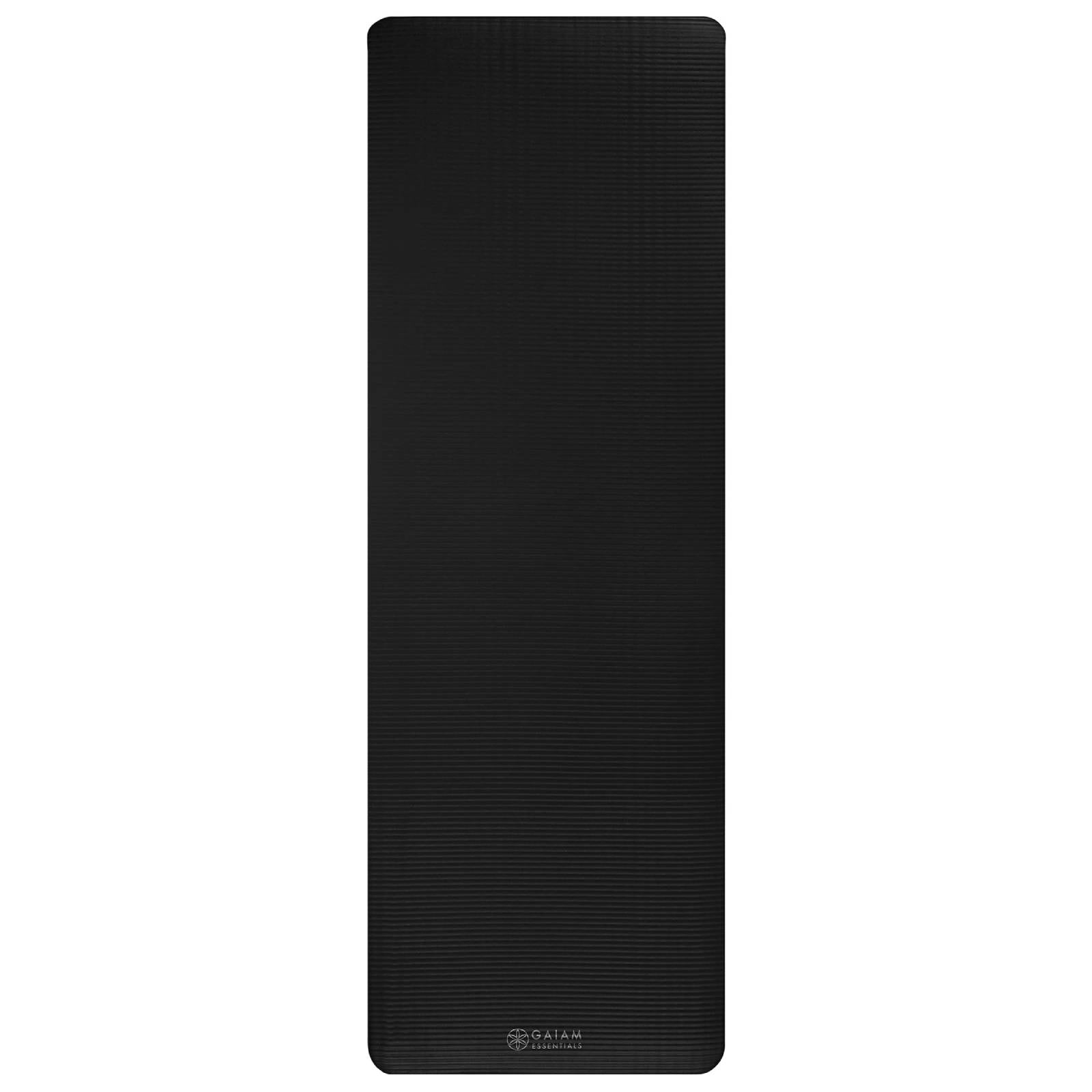 GAIAM MATA FITNESS 10 MM Z PASKIEM CZARNA 63319
