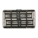 LIFETIME ZESTAW OGRODOWY STÓŁ I DWIE ŁAWKI (MIGDAŁOWY) 106 CM 80352