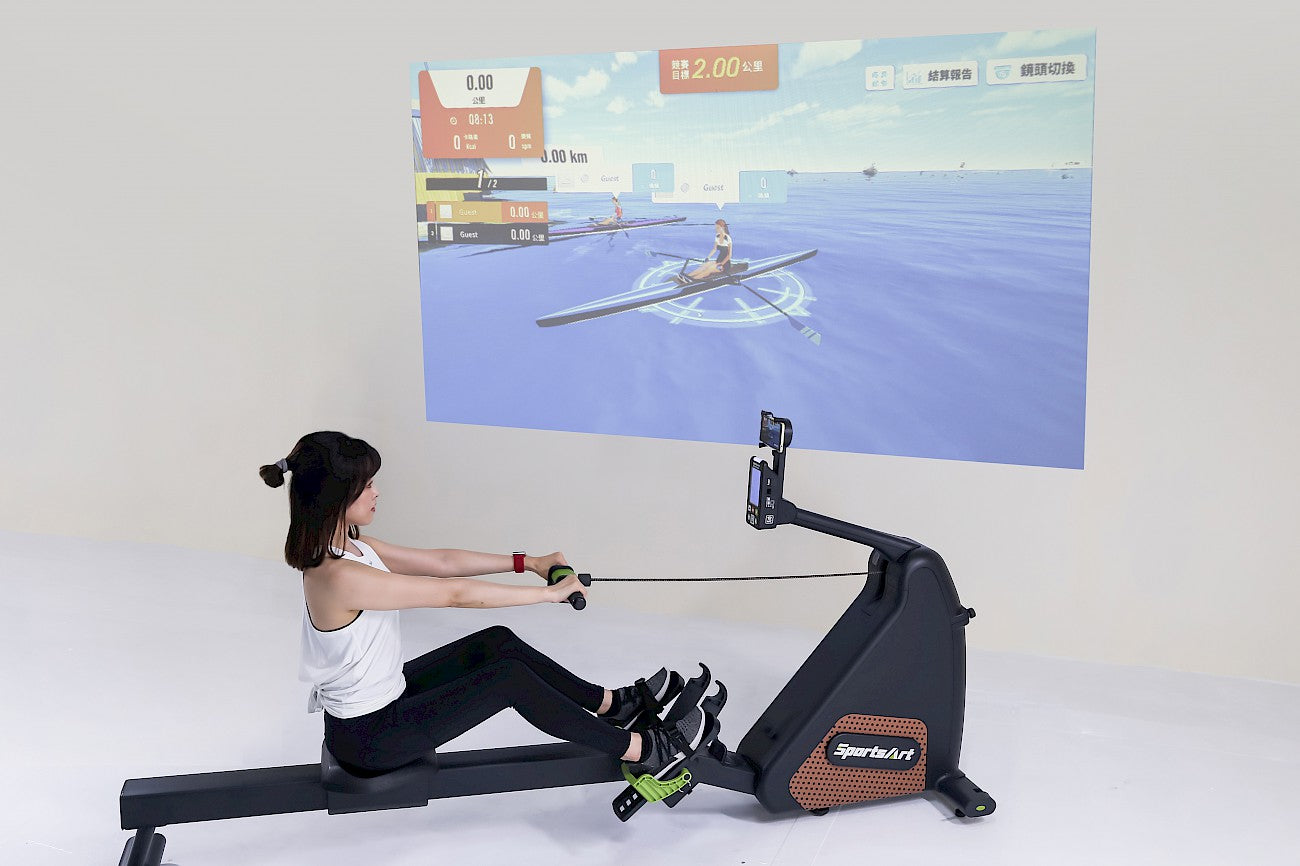 Ergometr wioślarski SportsArt R260