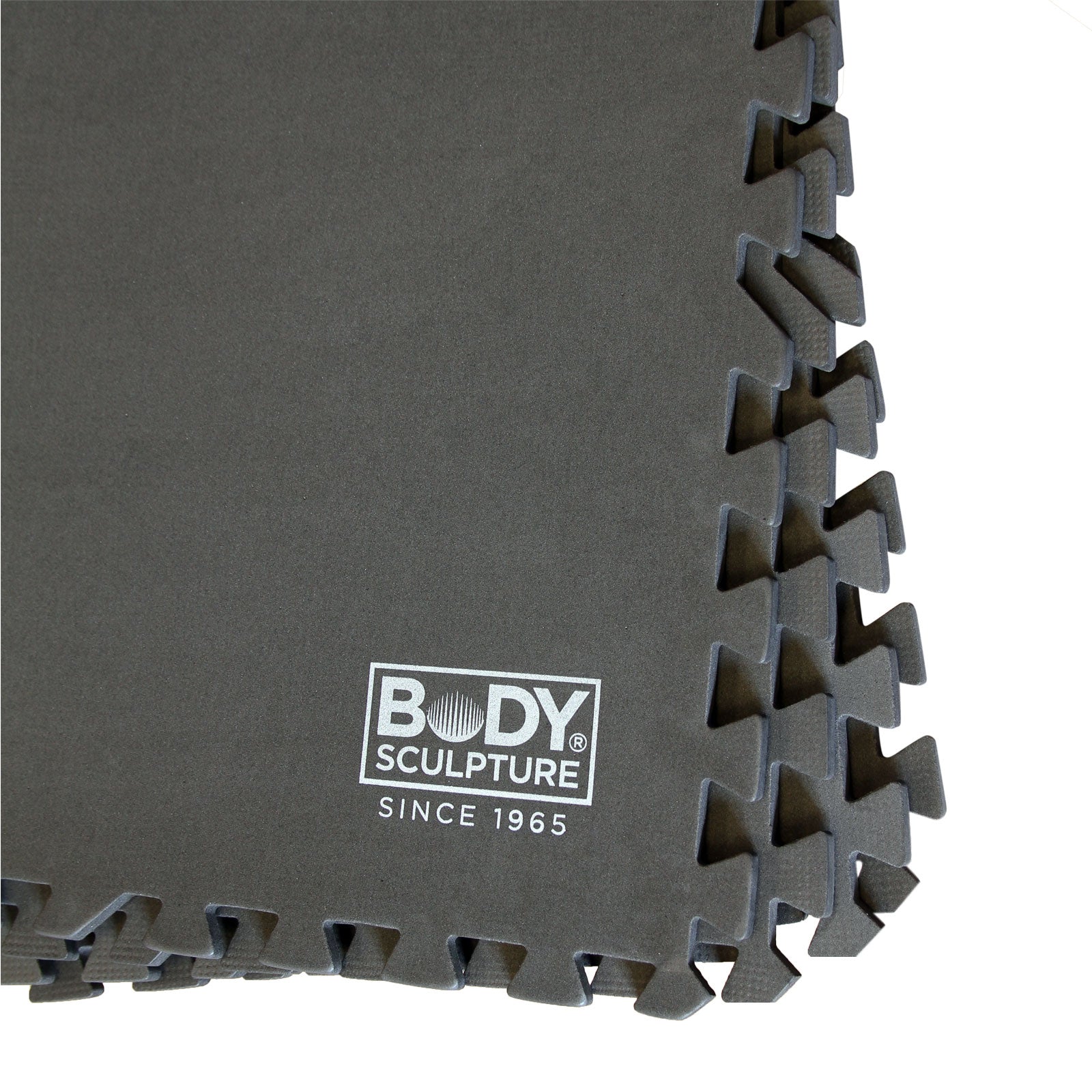 BODY SCULPTURE PROTECTIVE MAT PUZZLE BLACK 4 PCS. BB 8340B