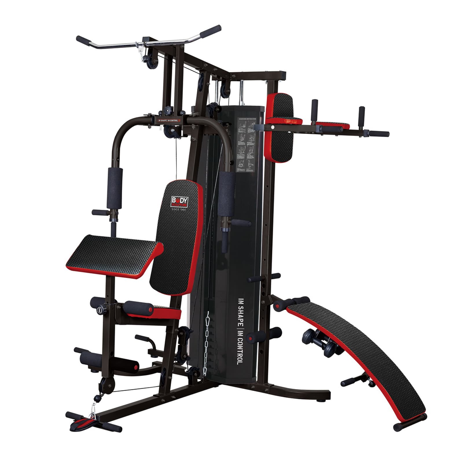 BODY SCULPTURE ATLAS Z ŁAWKĄ MULTIGYM PRO BMG 4700, STOS 66KG
