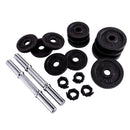 BODY SCULPTURE ADJUSTABLE CAST IRON DUMBBELLS 2x10 KG BW 780LX2