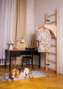 Stůl - BenchTop BenchK BT204 žebříkový nástavec - přírodní dřevo