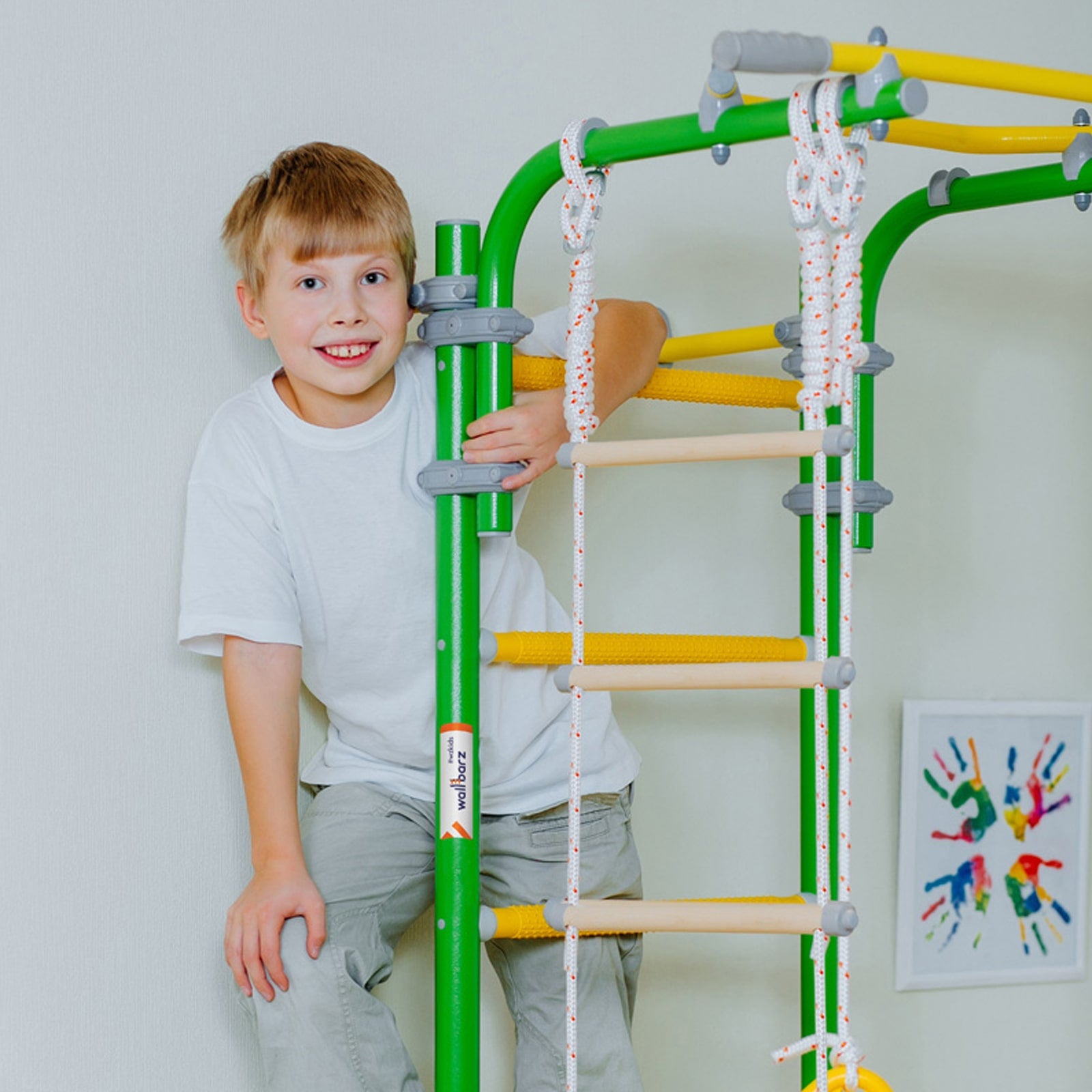 Drabinka gimnastyczna Wallbarz Family 2W Biała