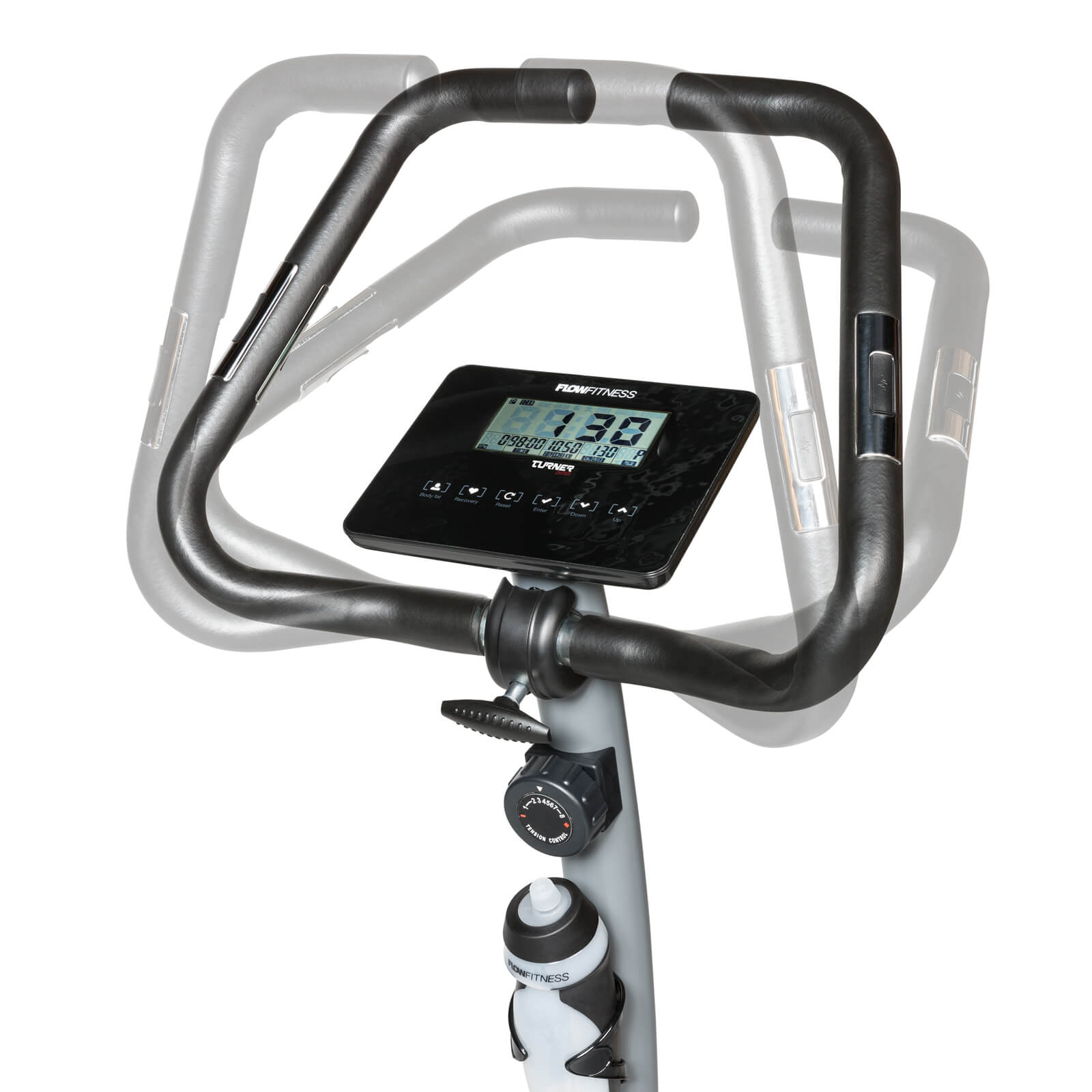 Flow Fitness Turner DHT500 programmed bike
