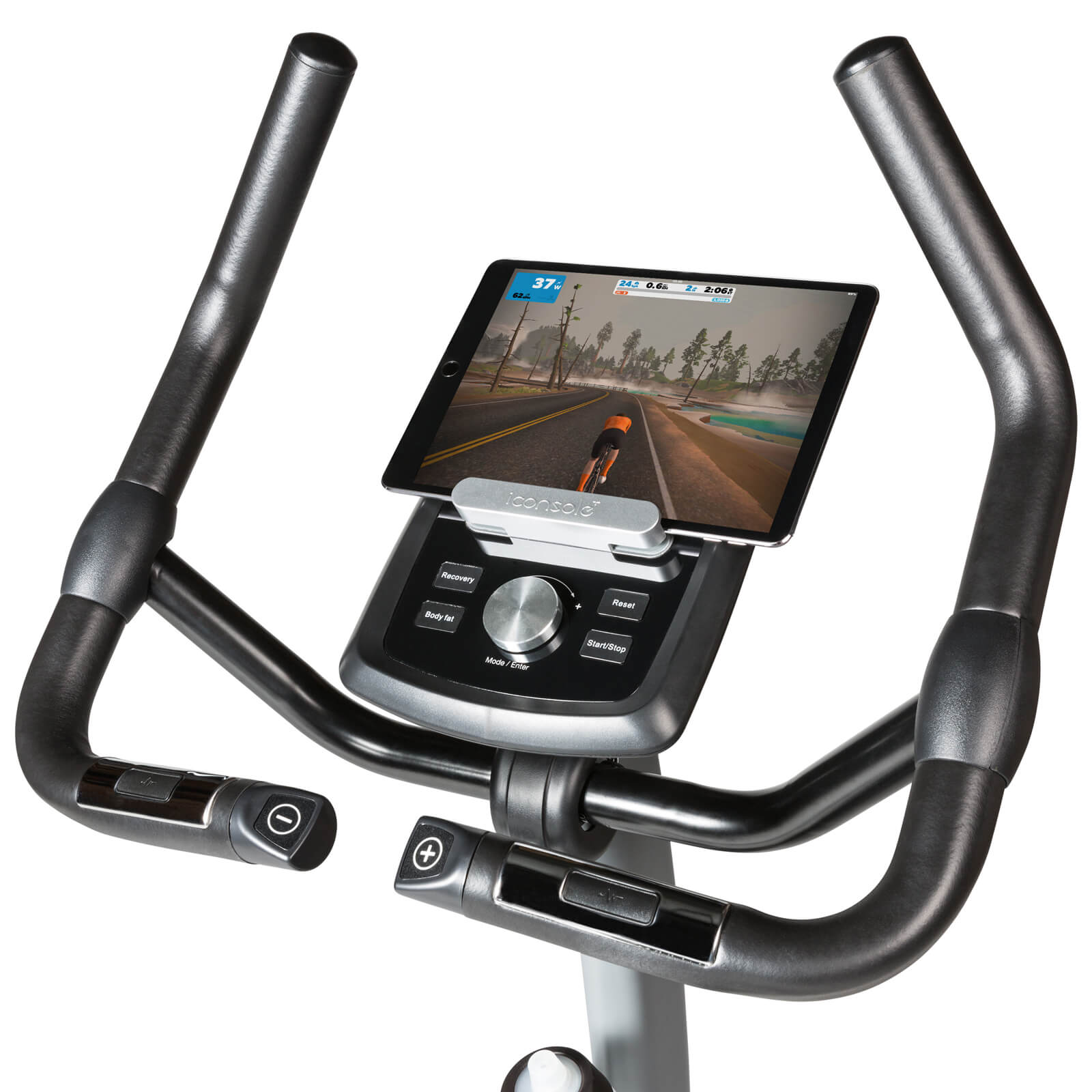 Flow Fitness Turner DHT2000i programmed bike