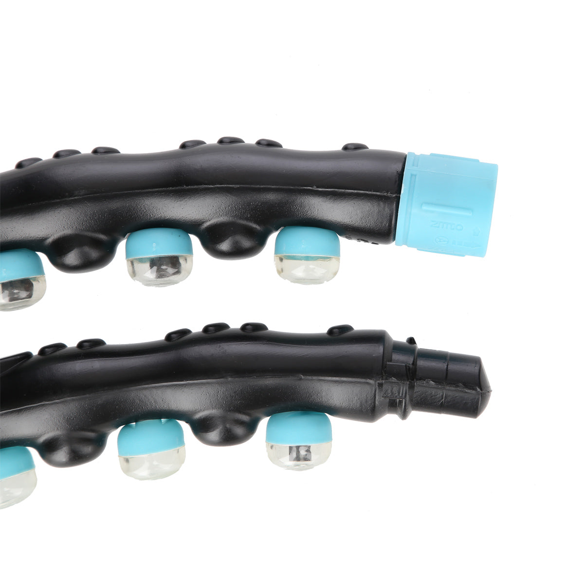 HMS HHP006 BLACK-BLUE Hula Hop masujący z magnesami 98 cm