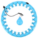 HMS HHW01 Blue Hula Hop z wypustkami i obciążnikiem