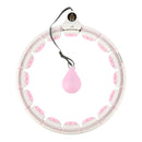 HMS HHW06 PINK Hula Hop z wypustkami i obciążnikiem + Licznik