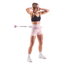 Hula Hop z wypustkami i obciążnikiem HMS HHW06 PINK