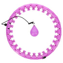 HMS HHW12 PLUS SIZE VIOLET Hula hop z wypustkami i obciążnikiem