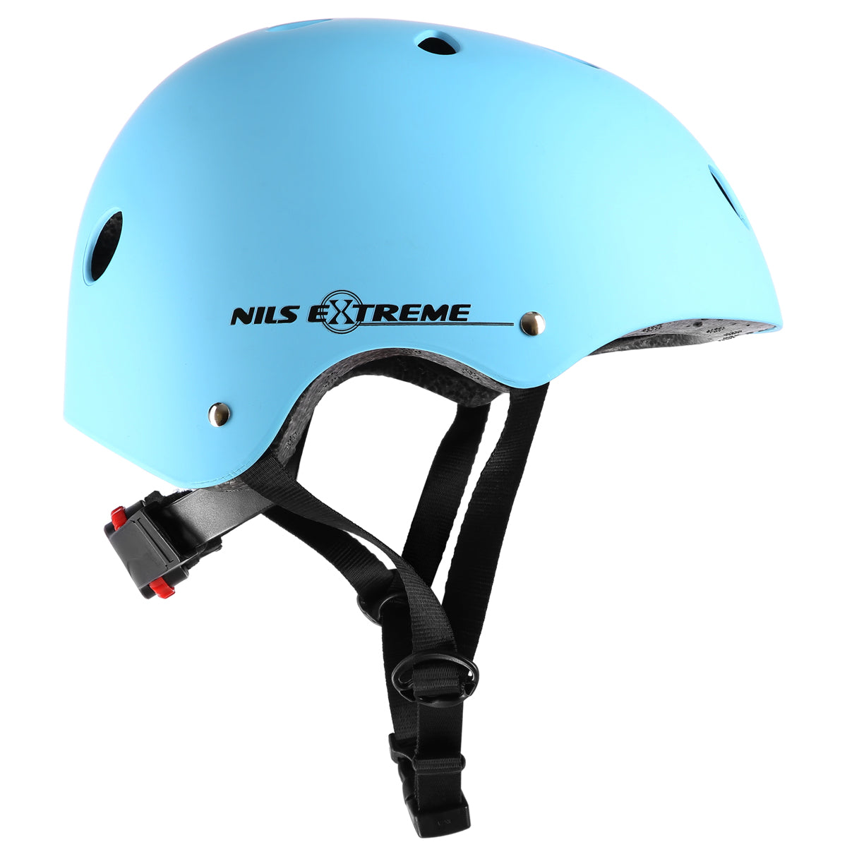 Přilba NILS EXTREME MTV12 MODRÁ MATNÁ VELIKOST S (48-53 cm)
