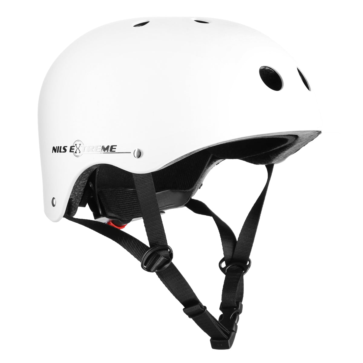 MTV12 BÍLÁ MATNÁ VELIKOST XL (55-61 cm) NILS EXTREME HELMET