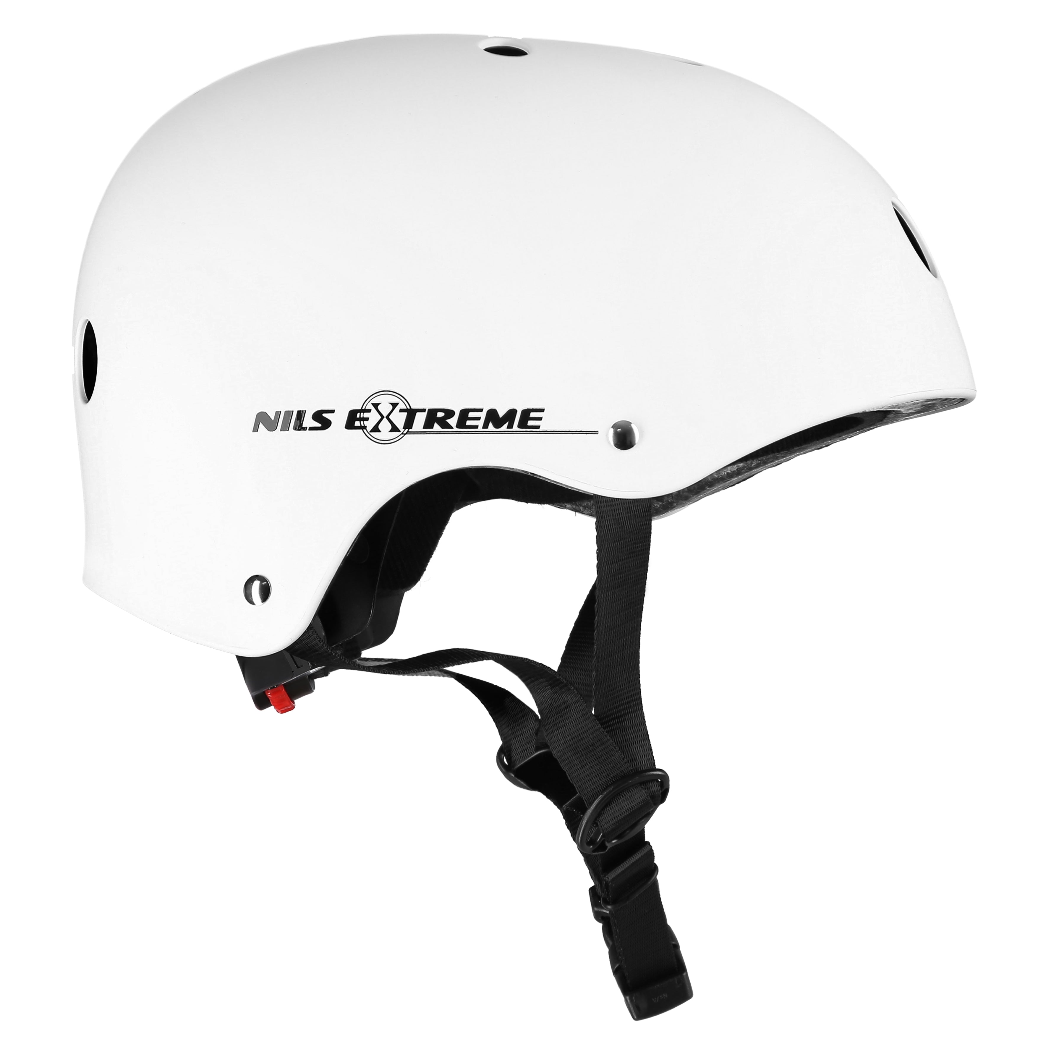 MTV12 WHITE MATT SIZE M (50-55 cm) NILS EXTREME HELMET