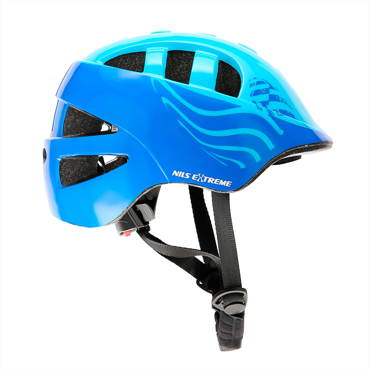 MTW08 BLUE SIZE S (51-57CM) CHILDREN'S HELMET NILS EXTREME