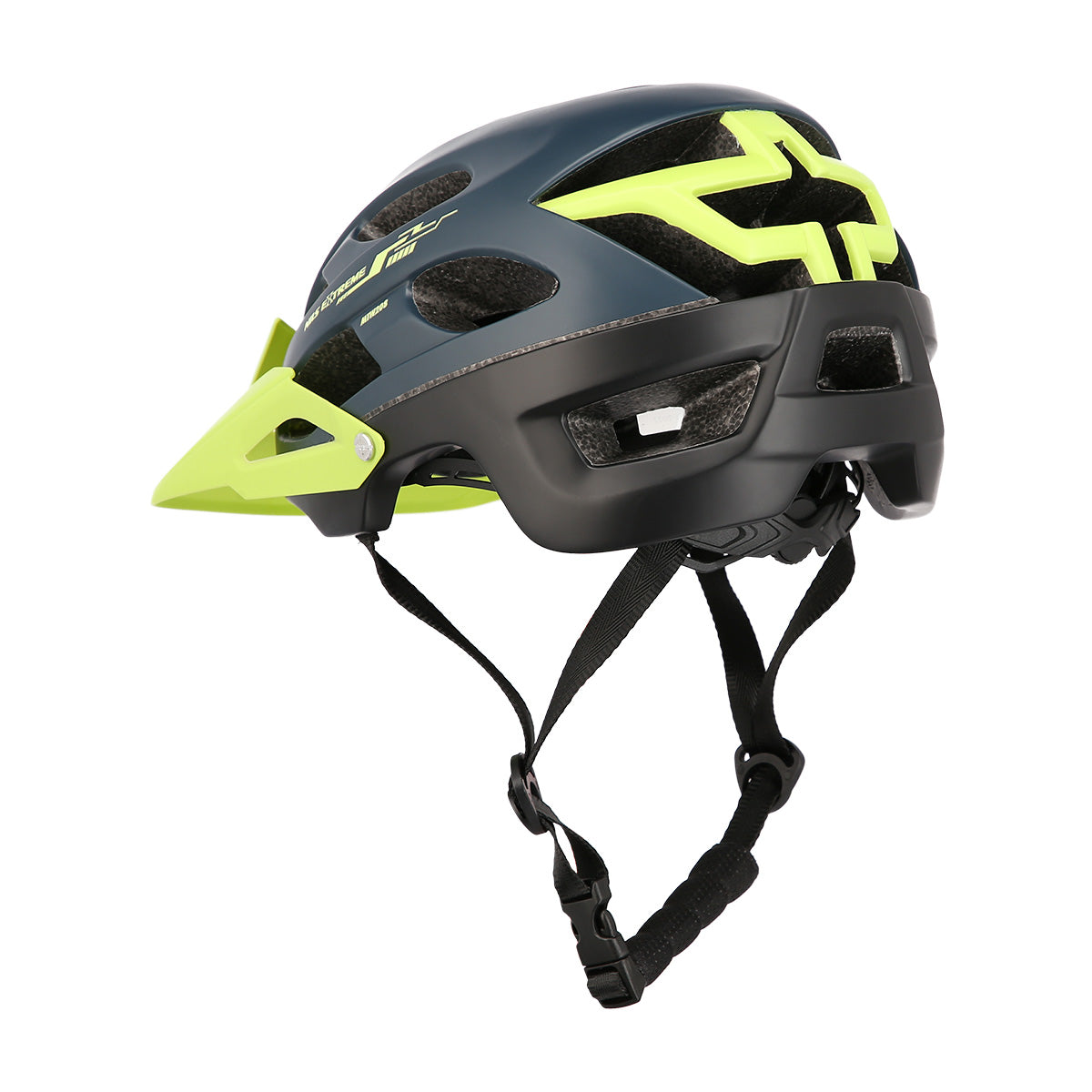 MTW208 TMAVĚ MODRO-ZELENÁ VELIKOST. M (53-58 CM) HELMY NILS EXTREME