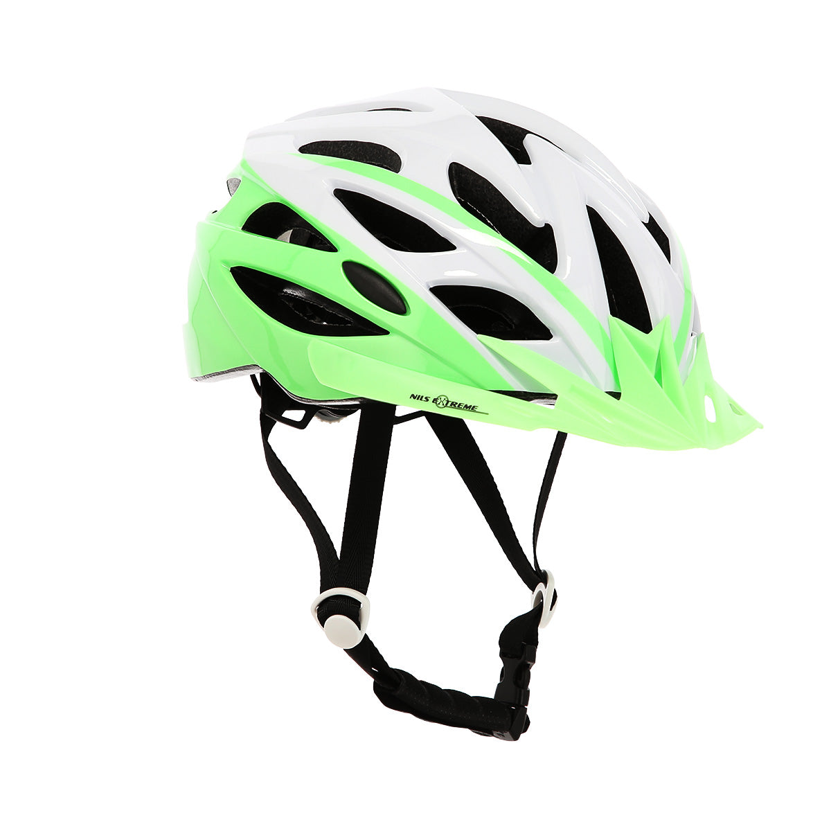 MTW210 ŠEDOZELENÁ VELIKOST S (50-58 CM) NILS EXTREME HELM