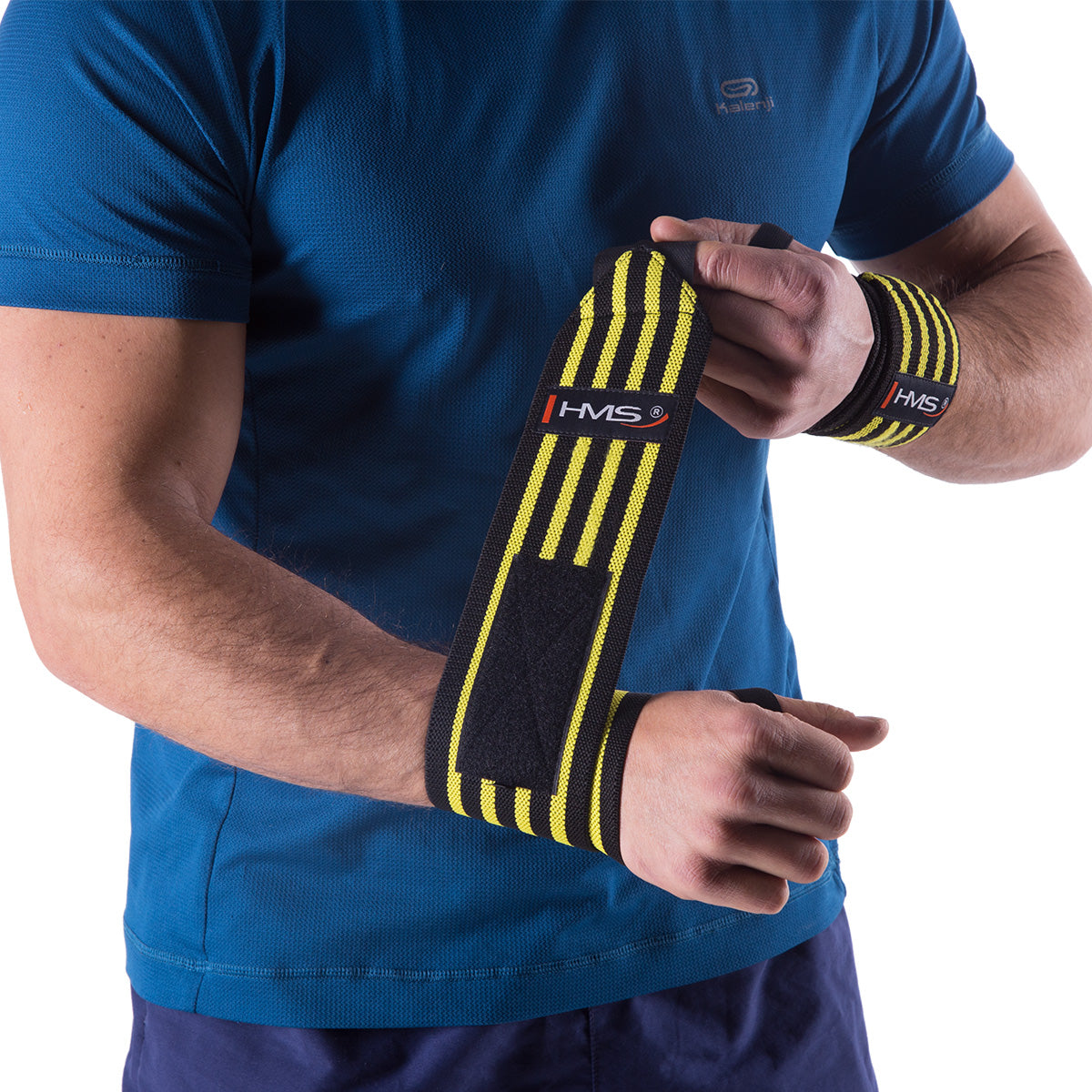 ONX05 YELLOW WRAPS WRIST SUPPORT (2pcs) HMS