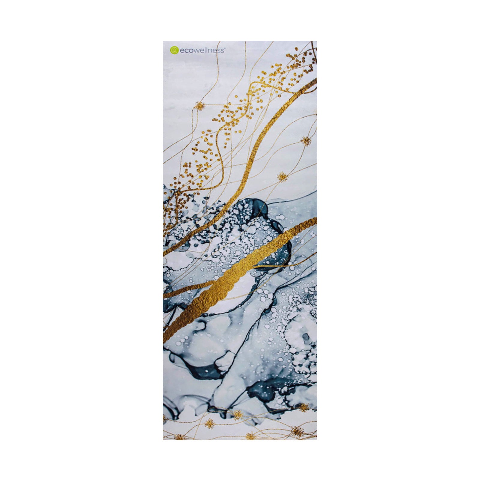 ECOWELLNESS ABSTRACT YOGA MAT 4 MM QB 8302T
