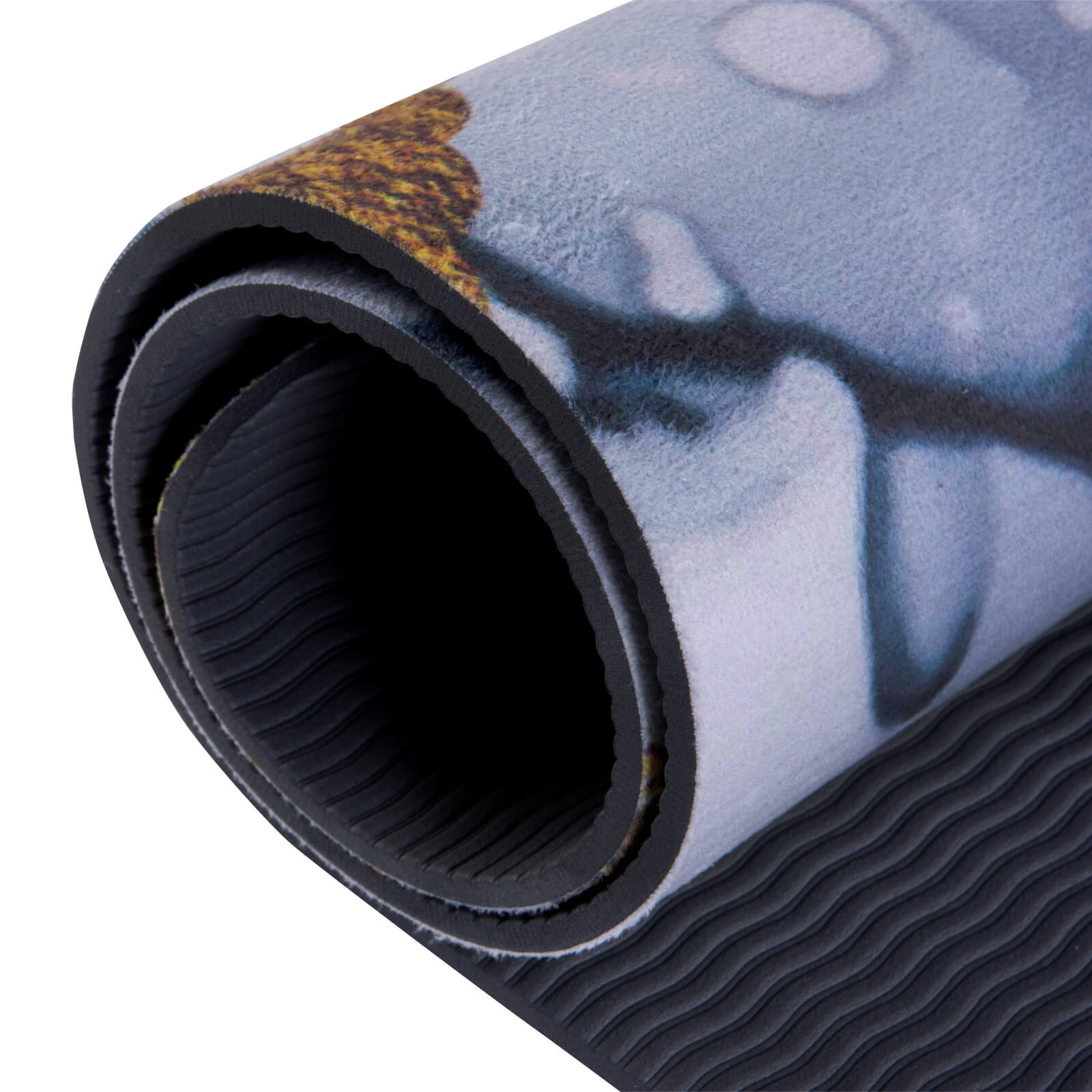 ECOWELLNESS ABSTRACT YOGA MAT 4 MM QB 8302T